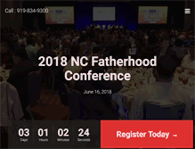 Tablet Screenshot of frcfatherhoodconference.org